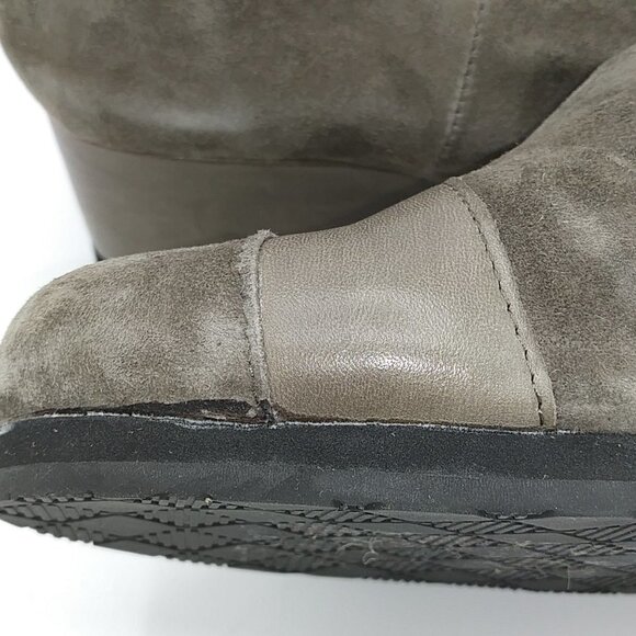 Earthies Women Bondy - Dusty Gray Suede - Sz. 5B JS F14 - Picture 15 of 16